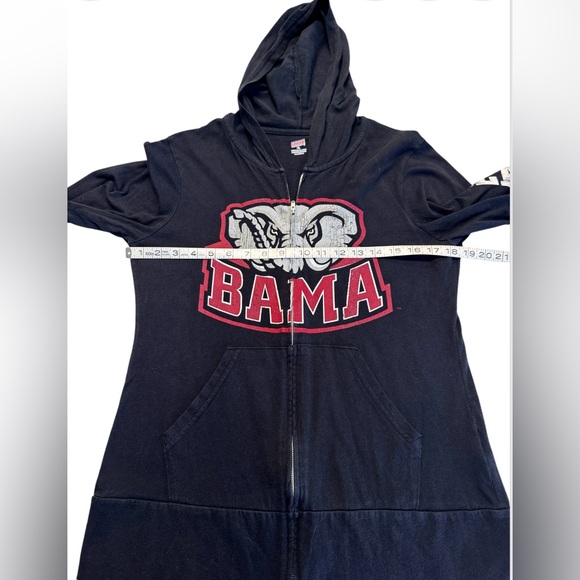 Alabama Crimson Tide Front Zip Hoodie Size XL - Picture 3 of 5